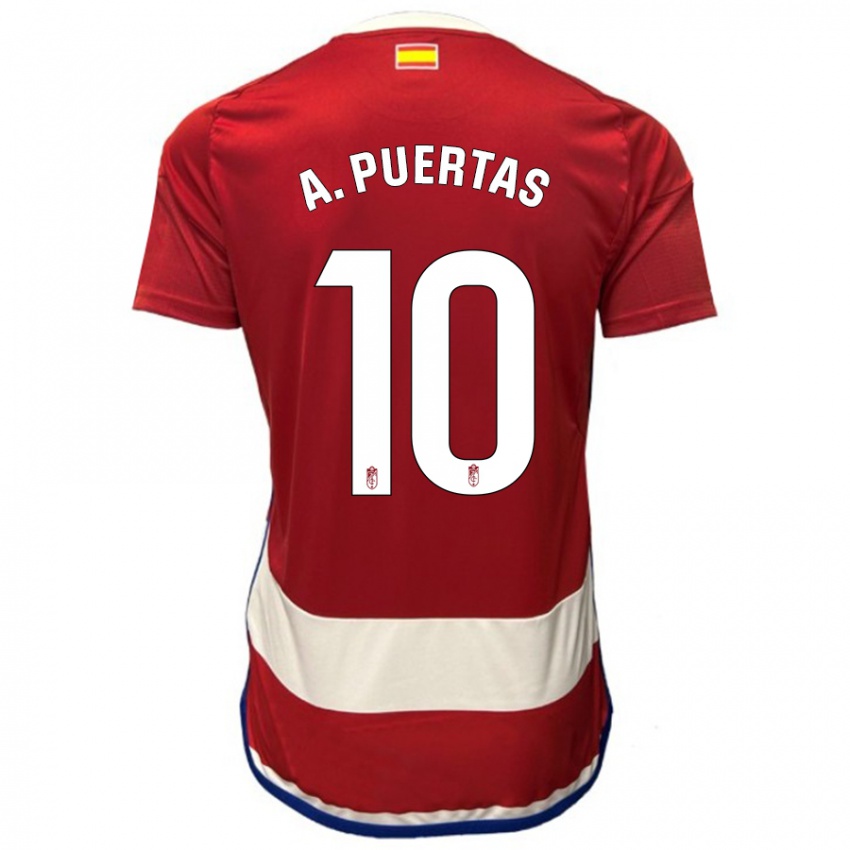 Kinder Antonio Puertas #10 Rot Heimtrikot Trikot 2023/24 T-Shirt Schweiz