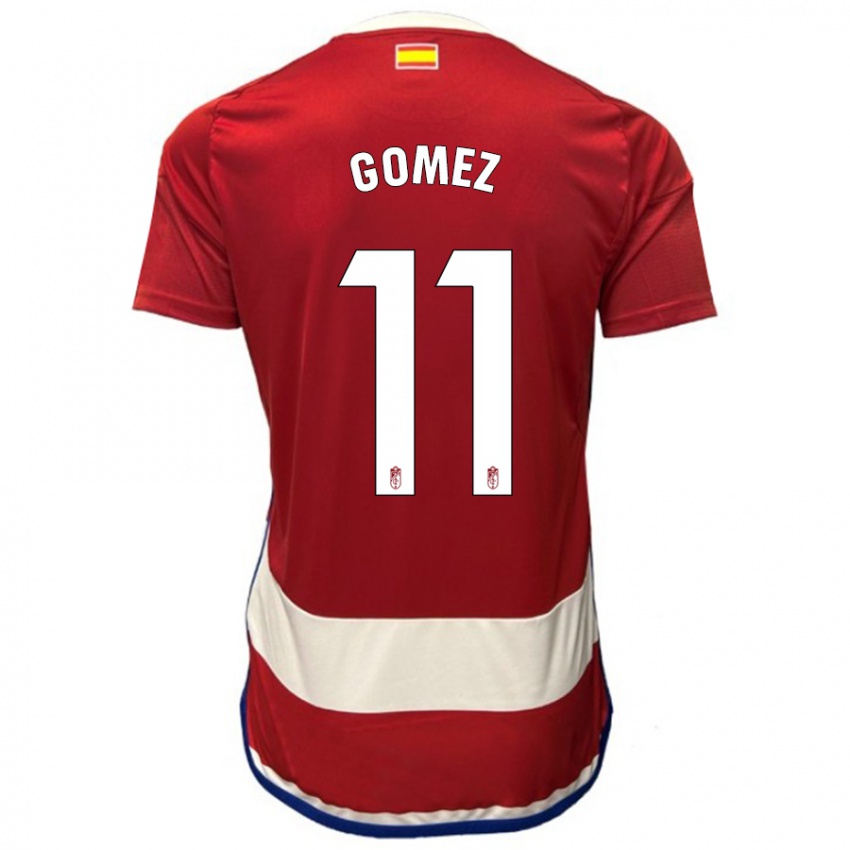 Kinder Andrea Gómez #11 Rot Heimtrikot Trikot 2023/24 T-Shirt Schweiz