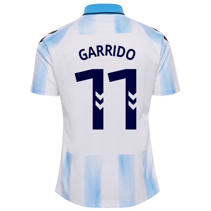 Kinder Rafael Garrido #11 Weiß Blau Heimtrikot Trikot 2023/24 T-Shirt Schweiz