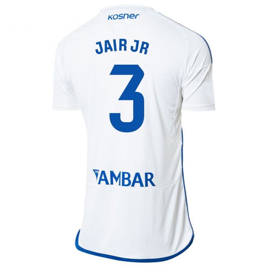 Enfant Maillot Jair Amador #3 Blanc Tenues Domicile 2023/24 T-Shirt Suisse
