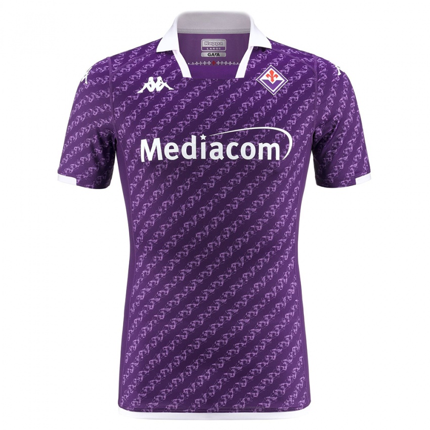 Kinder Niccolò Falconi #21 Violett Heimtrikot Trikot 2023/24 T-Shirt Schweiz
