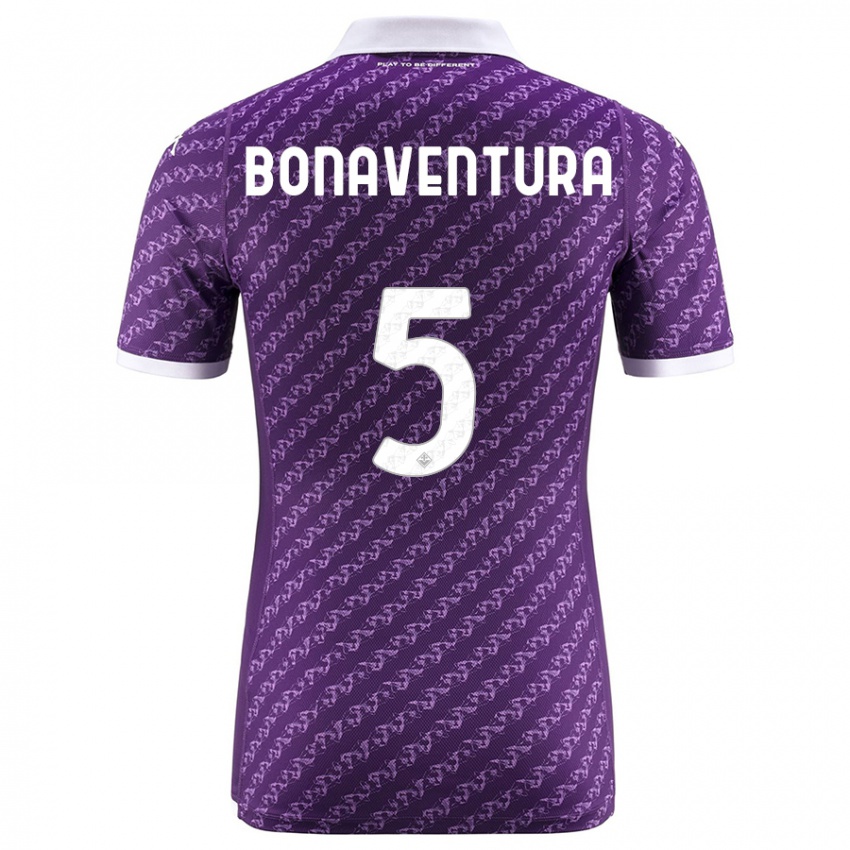 Kinder Giacomo Bonaventura #5 Violett Heimtrikot Trikot 2023/24 T-Shirt Schweiz