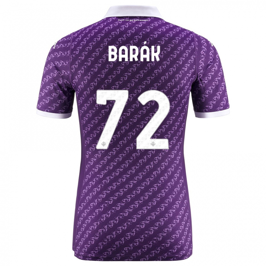 Kinder Antonin Barak #72 Violett Heimtrikot Trikot 2023/24 T-Shirt Schweiz