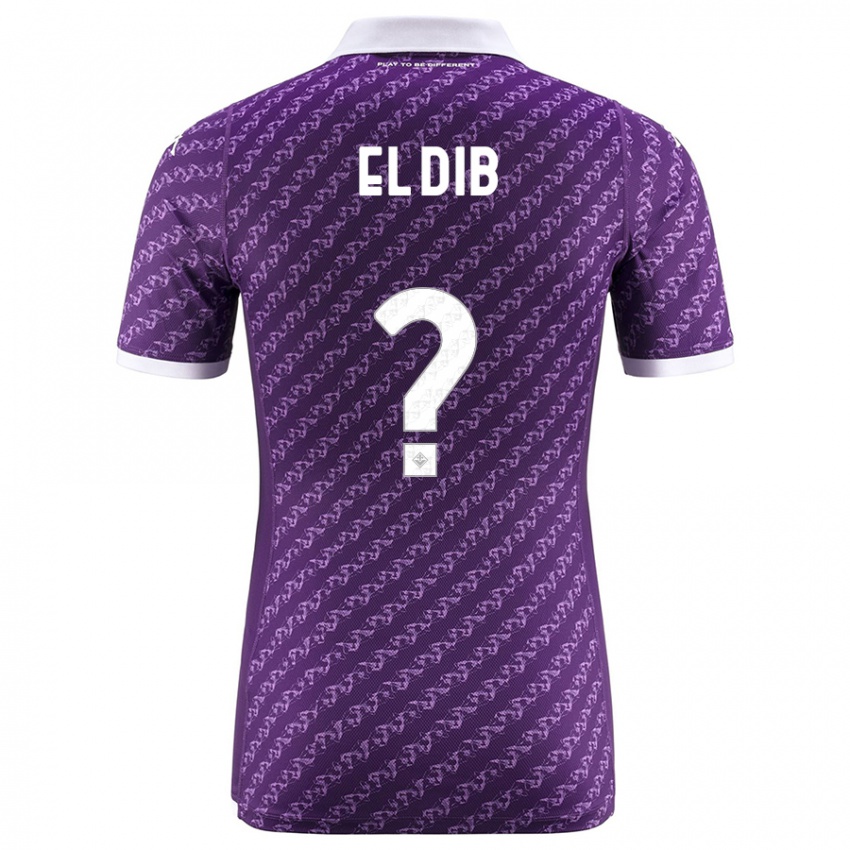 Kinder Karim El Dib #0 Violett Heimtrikot Trikot 2023/24 T-Shirt Schweiz