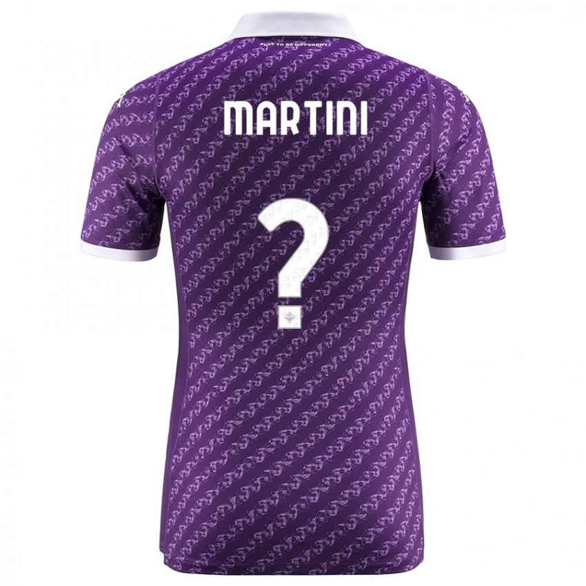 Enfant Maillot Niko Martini #0 Violet Tenues Domicile 2023/24 T-Shirt Suisse