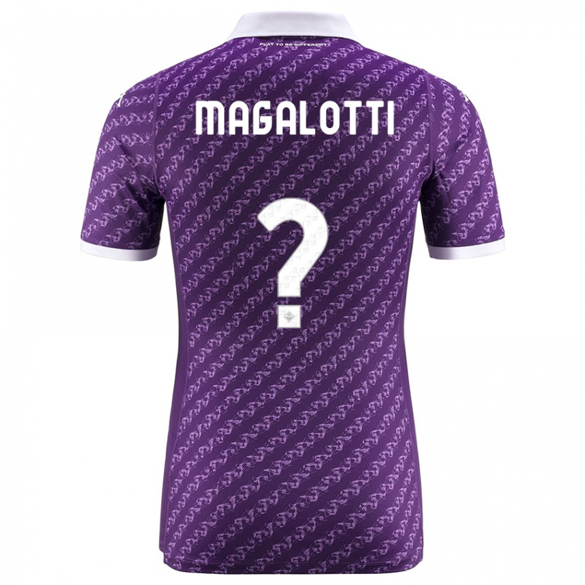 Kinder Mattia Magalotti #0 Violett Heimtrikot Trikot 2023/24 T-Shirt Schweiz