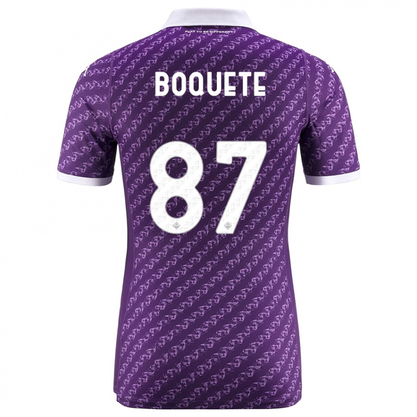 Kinder Veronica Boquete #87 Violett Heimtrikot Trikot 2023/24 T-Shirt Schweiz