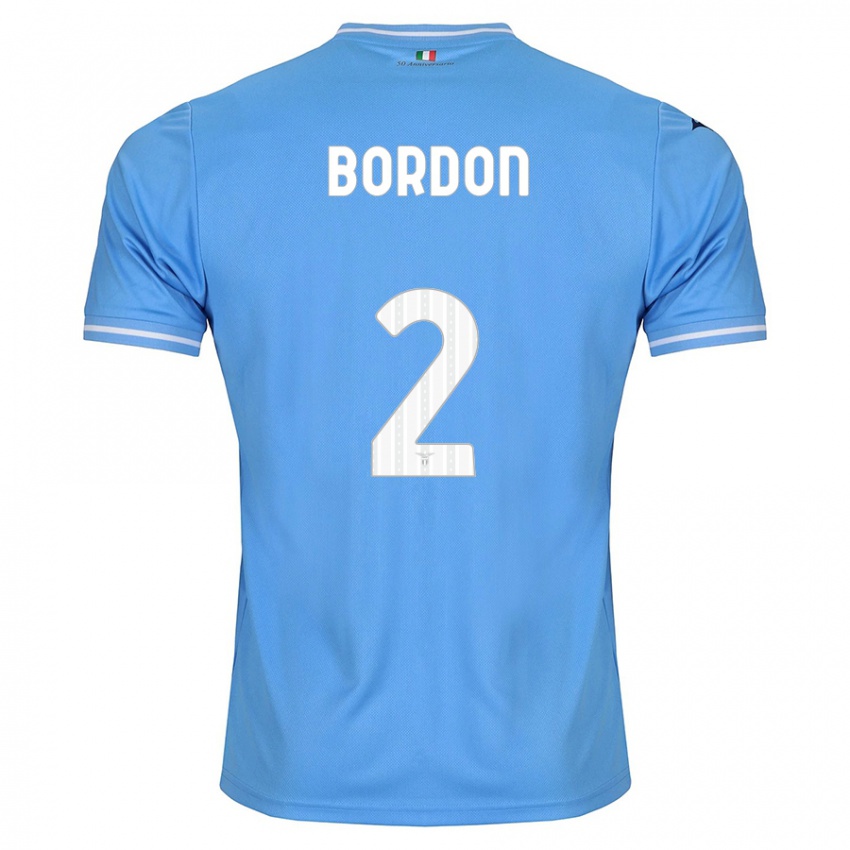 Kinder Filipe Bordon #2 Blau Heimtrikot Trikot 2023/24 T-Shirt Schweiz