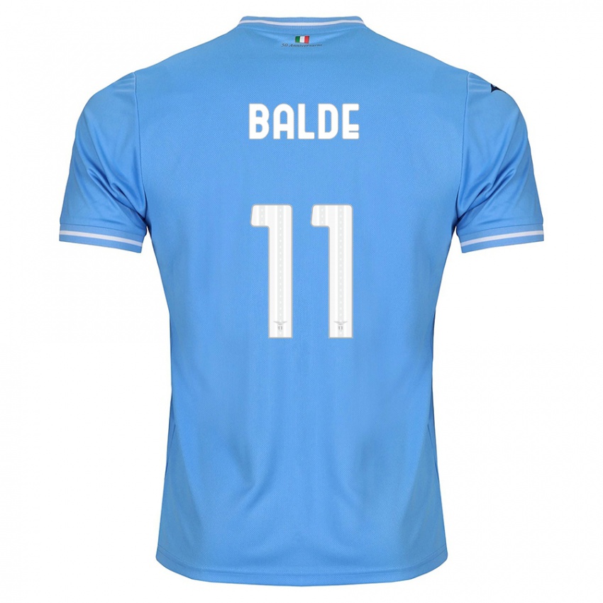 Enfant Maillot Mahamadou Balde #11 Bleu Tenues Domicile 2023/24 T-Shirt Suisse