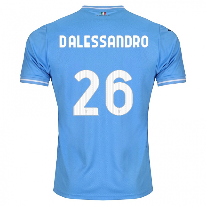 Enfant Maillot Mattya D'alessandro #26 Bleu Tenues Domicile 2023/24 T-Shirt Suisse