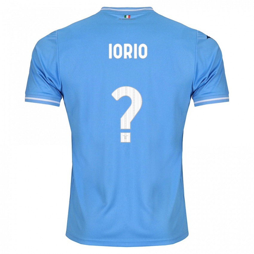 Enfant Maillot Antonio Iorio #0 Bleu Tenues Domicile 2023/24 T-Shirt Suisse