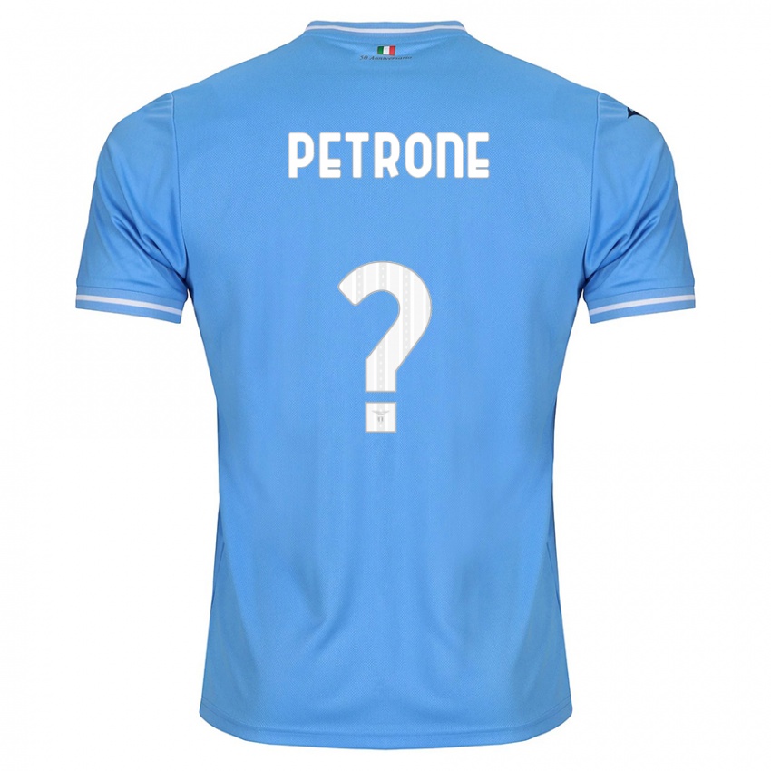 Enfant Maillot Pierfrancesco Petrone #0 Bleu Tenues Domicile 2023/24 T-Shirt Suisse