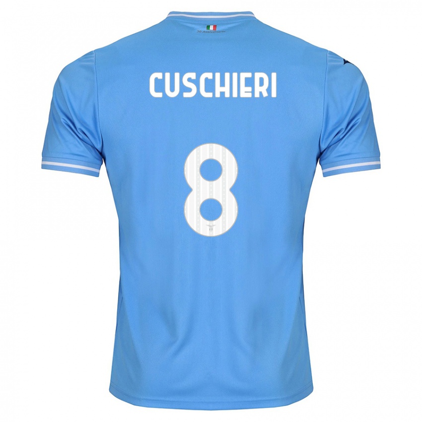 Kinder Rachel Cuschieri #8 Blau Heimtrikot Trikot 2023/24 T-Shirt Schweiz