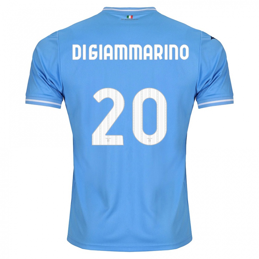 Kinder Virginia Di Giammarino #20 Blau Heimtrikot Trikot 2023/24 T-Shirt Schweiz