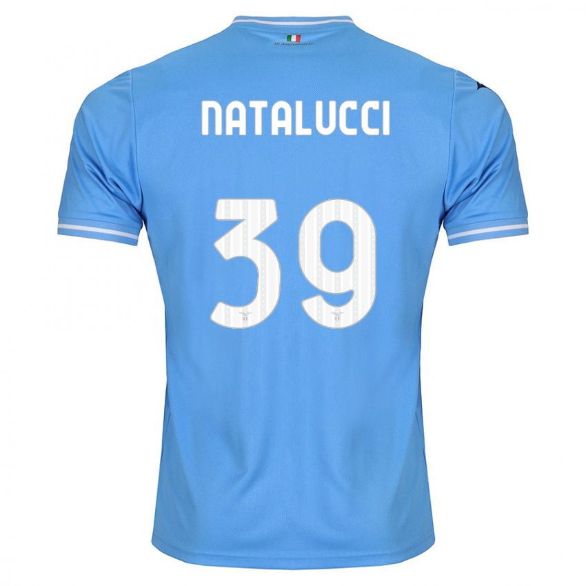Kinder Serena Natalucci #39 Blau Heimtrikot Trikot 2023/24 T-Shirt Schweiz