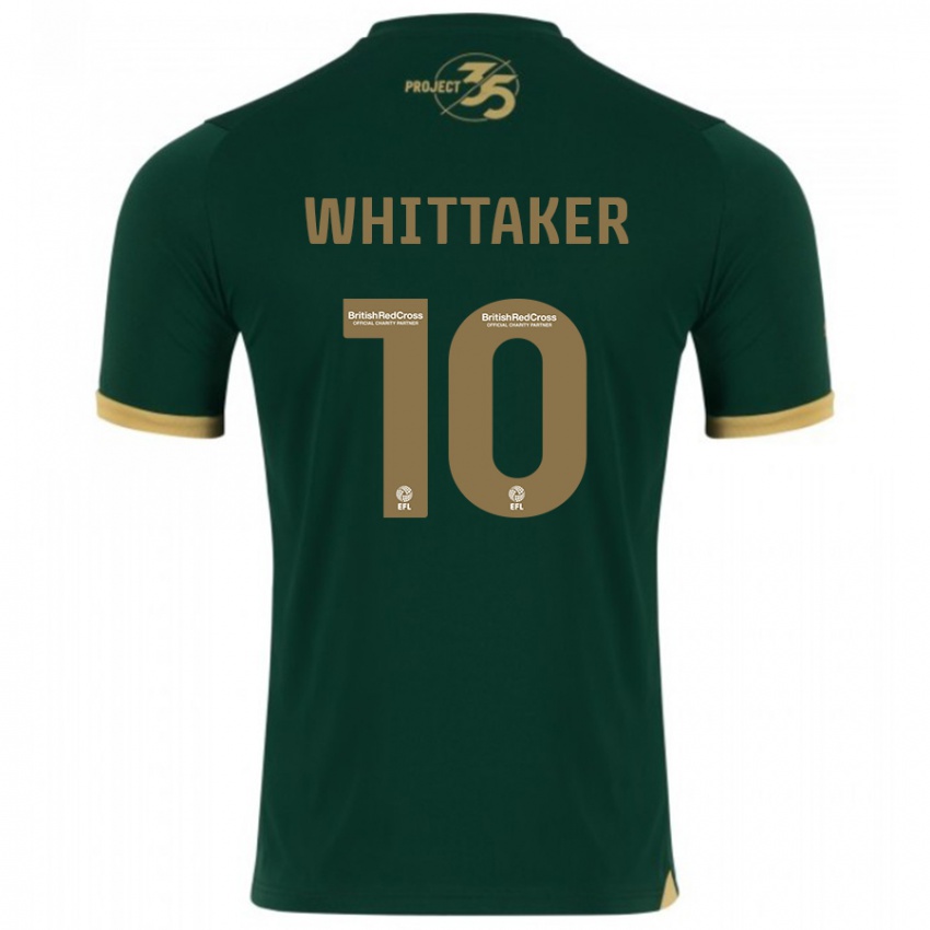 Enfant Maillot Morgan Whittaker #10 Vert Tenues Domicile 2023/24 T-Shirt Suisse