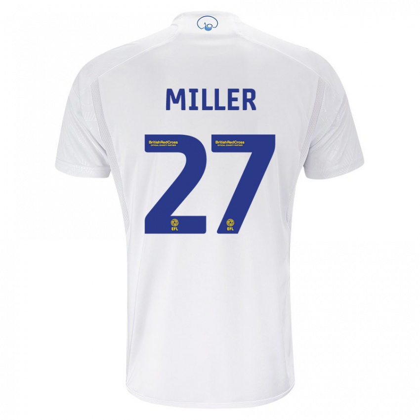 Enfant Maillot Amari Miller #27 Blanc Tenues Domicile 2023/24 T-Shirt Suisse