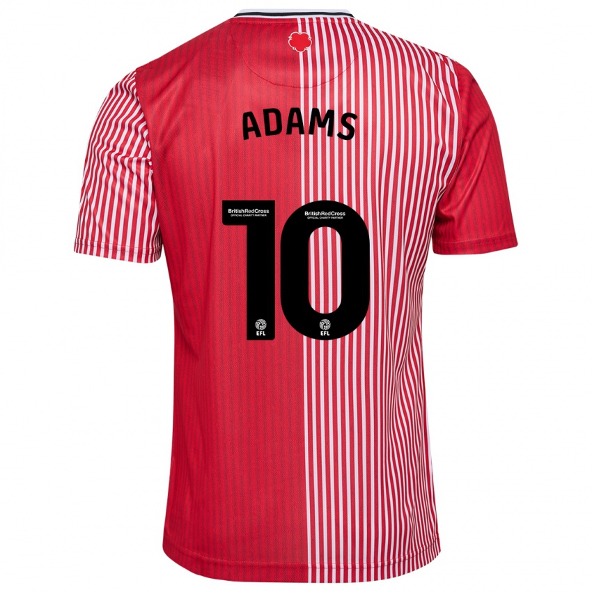 Enfant Maillot Ché Adams #10 Rouge Tenues Domicile 2023/24 T-Shirt Suisse