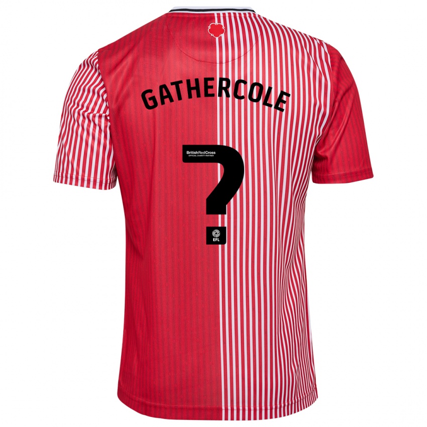 Kinder Harry Gathercole #0 Rot Heimtrikot Trikot 2023/24 T-Shirt Schweiz