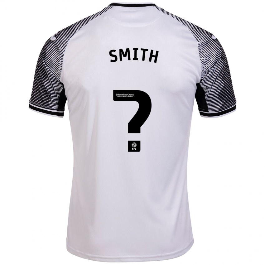 Enfant Maillot Liam Smith #0 Blanc Tenues Domicile 2023/24 T-Shirt Suisse