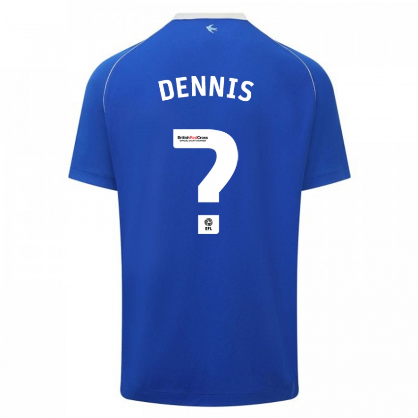 Enfant Maillot Jake Dennis #0 Bleu Tenues Domicile 2023/24 T-Shirt Suisse
