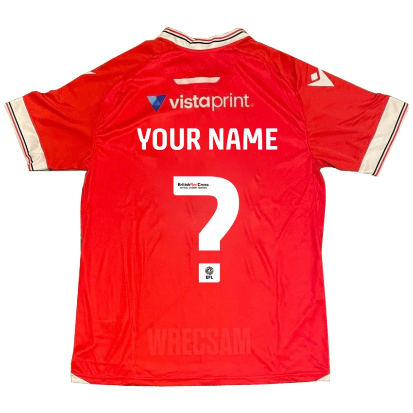 Enfant Maillot Votre Nom #0 Rouge Tenues Domicile 2023/24 T-Shirt Suisse
