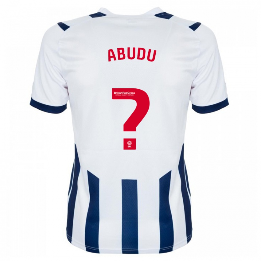 Enfant Maillot Abdul Abudu #0 Blanc Tenues Domicile 2023/24 T-Shirt Suisse