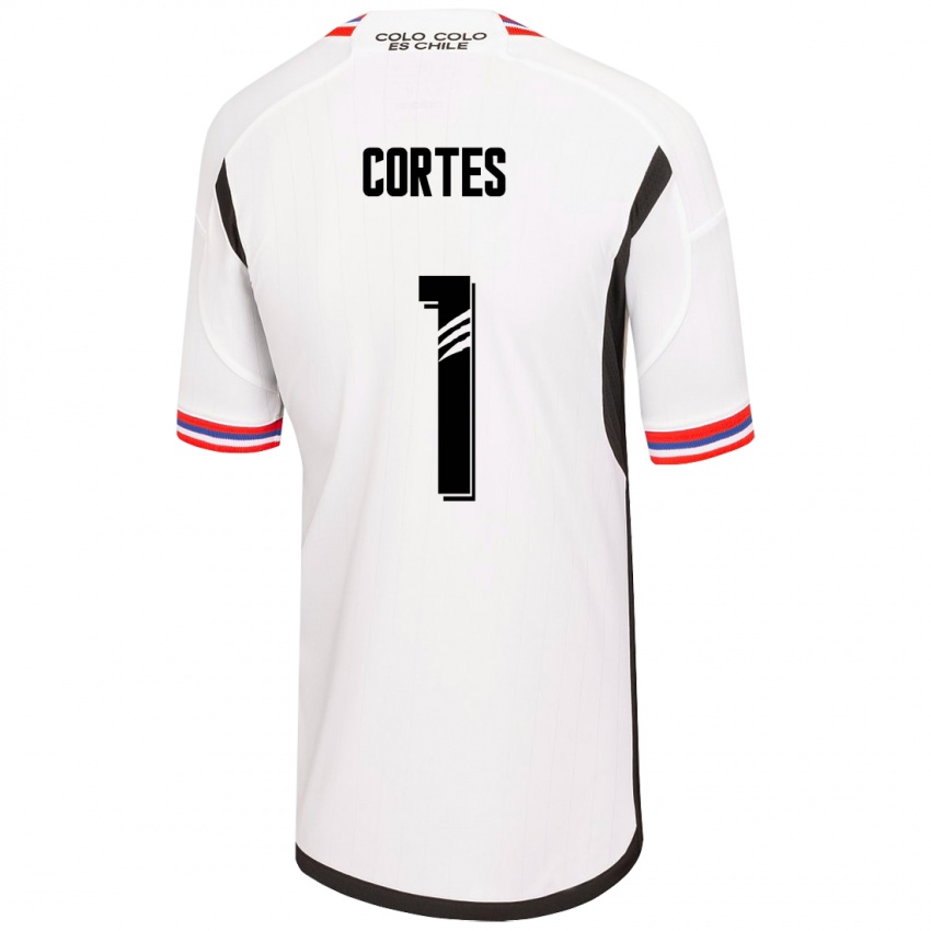 Kinder Brayan Cortés #1 Weiß Heimtrikot Trikot 2023/24 T-Shirt Schweiz