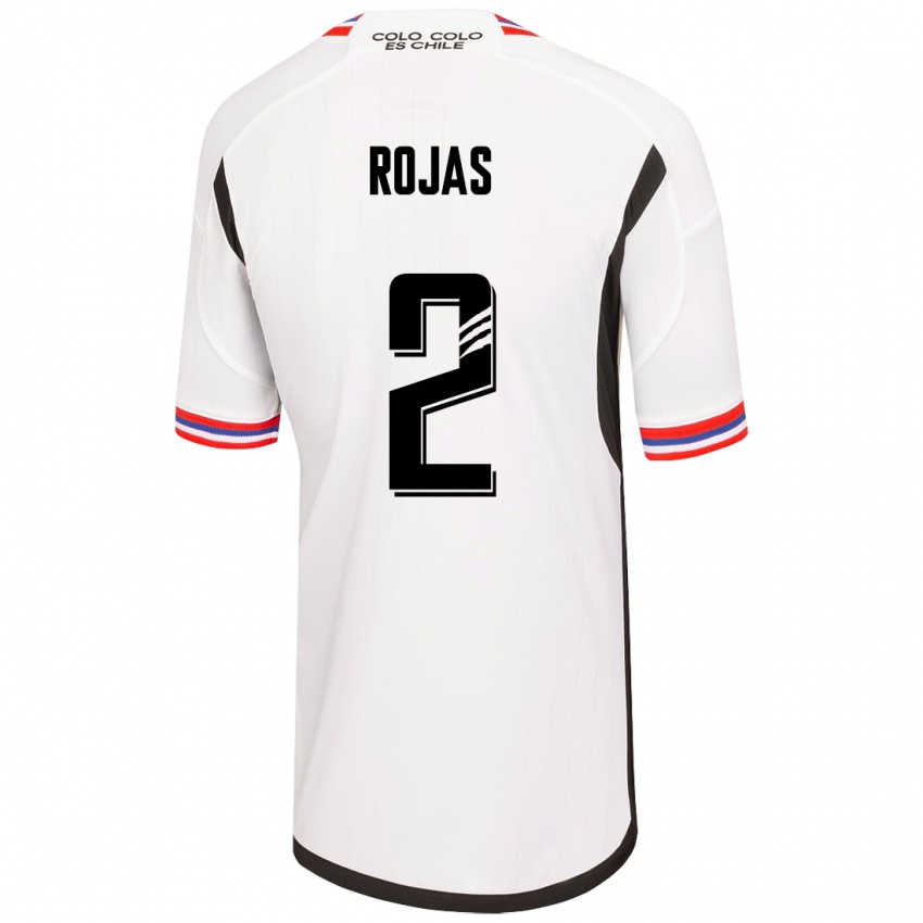 Enfant Maillot Jeyson Rojas #2 Blanc Tenues Domicile 2023/24 T-Shirt Suisse