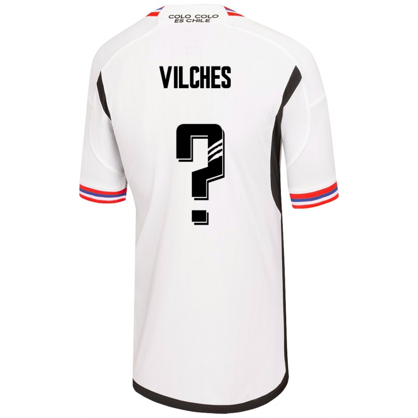 Kinder Patricio Vilches #0 Weiß Heimtrikot Trikot 2023/24 T-Shirt Schweiz