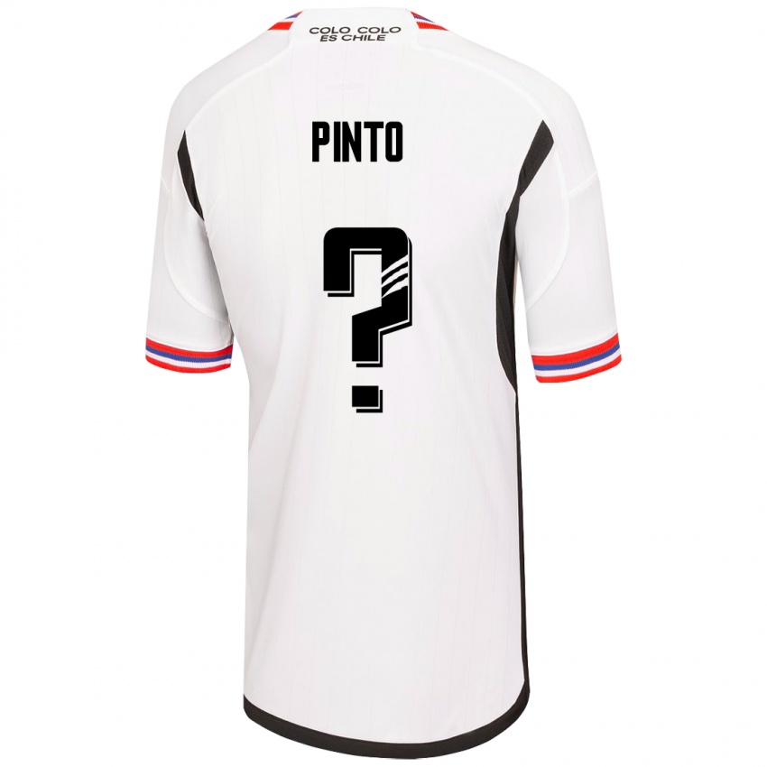 Kinder Matías Pinto #0 Weiß Heimtrikot Trikot 2023/24 T-Shirt Schweiz