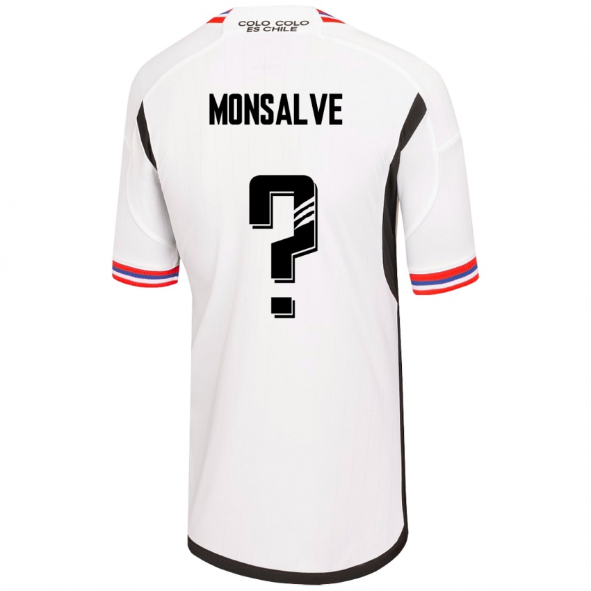 Kinder Gaspar Monsalve #0 Weiß Heimtrikot Trikot 2023/24 T-Shirt Schweiz
