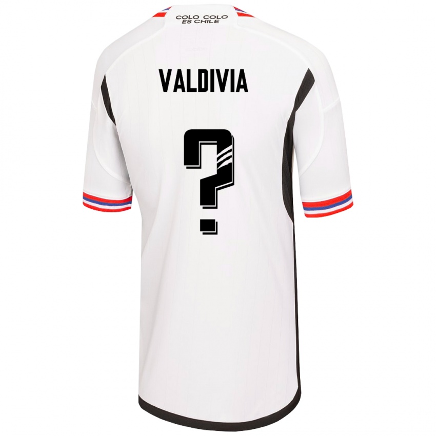 Kinder Felipe Valdivia #0 Weiß Heimtrikot Trikot 2023/24 T-Shirt Schweiz