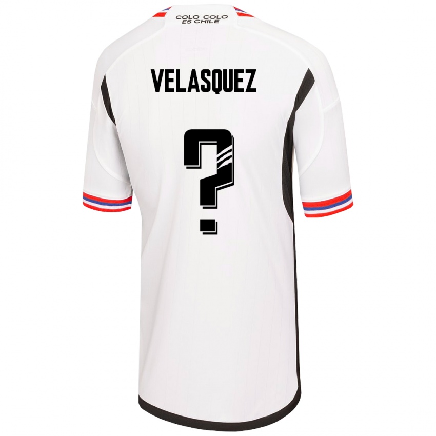 Kinder Milovan Velásquez #0 Weiß Heimtrikot Trikot 2023/24 T-Shirt Schweiz
