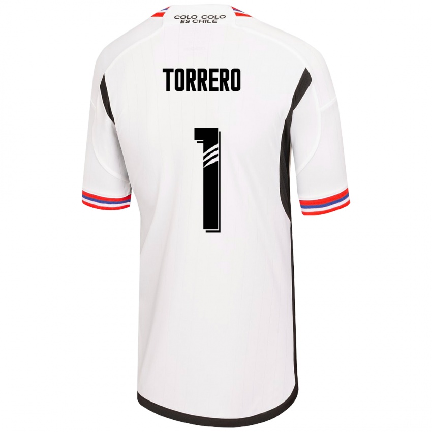 Kinder Ryann Torrero #1 Weiß Heimtrikot Trikot 2023/24 T-Shirt Schweiz