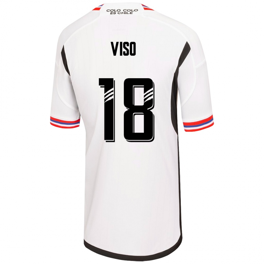 Kinder Ysaura Viso #18 Weiß Heimtrikot Trikot 2023/24 T-Shirt Schweiz