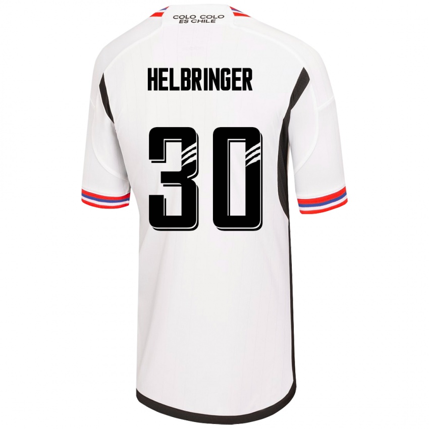Enfant Maillot Aixa Helbringer #30 Blanc Tenues Domicile 2023/24 T-Shirt Suisse