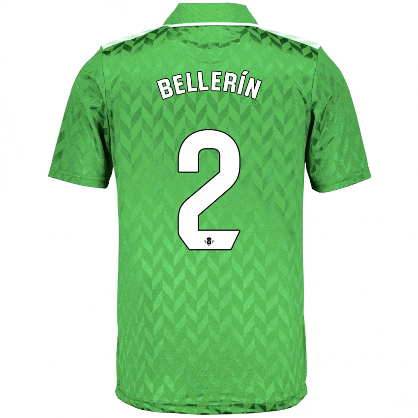 Enfant Maillot Hector Bellerin #2 Vert Tenues Extérieur 2023/24 T-Shirt Suisse