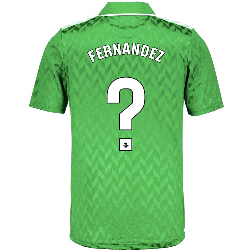 Kinder Marcos Fernández #0 Grün Auswärtstrikot Trikot 2023/24 T-Shirt Schweiz
