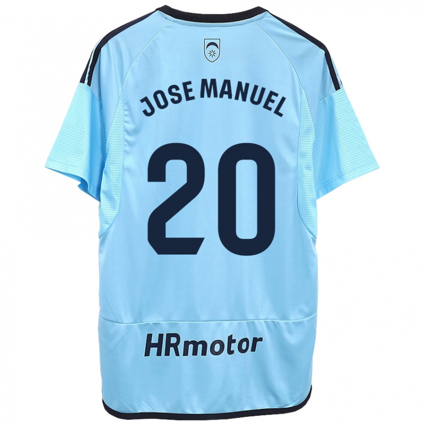 Enfant Maillot José Manuel Arnáiz #20 Bleu Tenues Extérieur 2023/24 T-Shirt Suisse