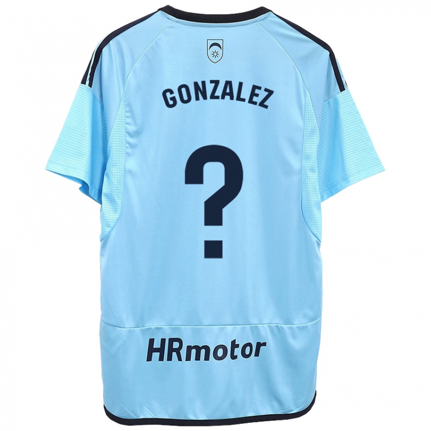 Enfant Maillot Iker González #0 Bleu Tenues Extérieur 2023/24 T-Shirt Suisse