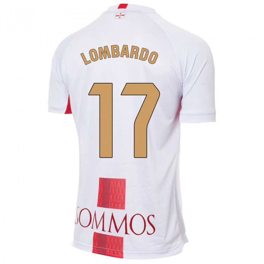Kinder Enzo Lombardo #17 Weiß Auswärtstrikot Trikot 2023/24 T-Shirt Schweiz