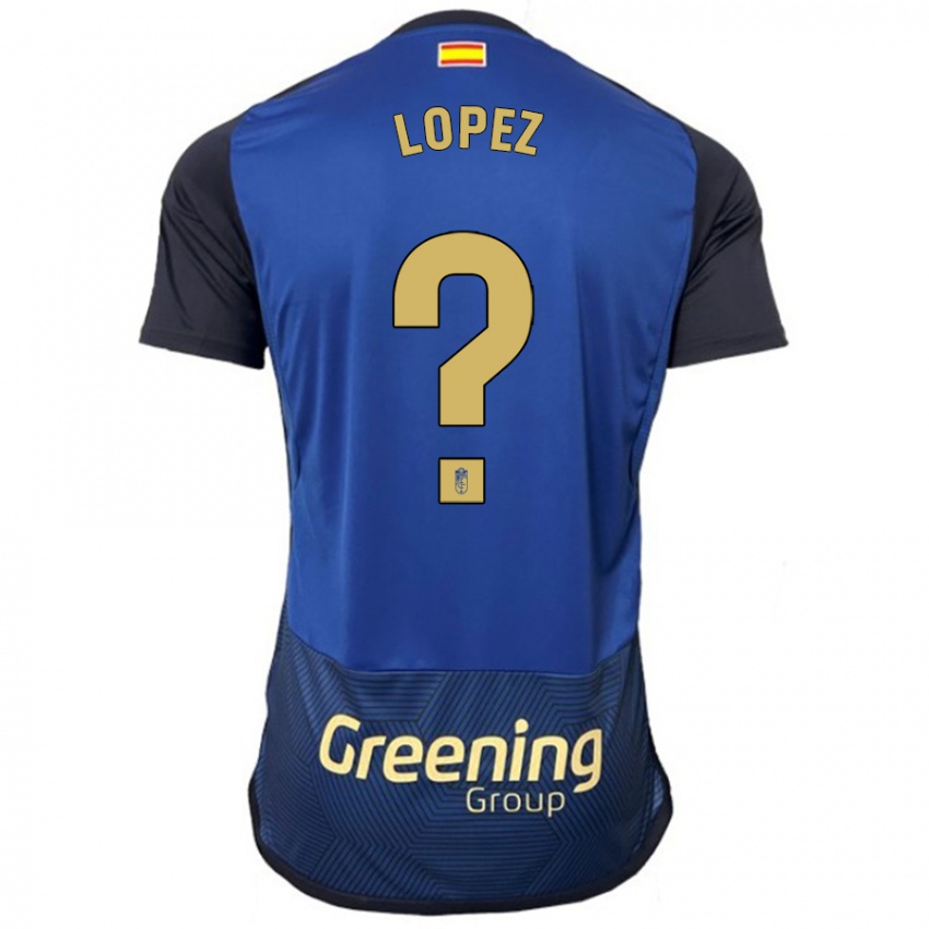 Kinder Hugo López #0 Marine Auswärtstrikot Trikot 2023/24 T-Shirt Schweiz