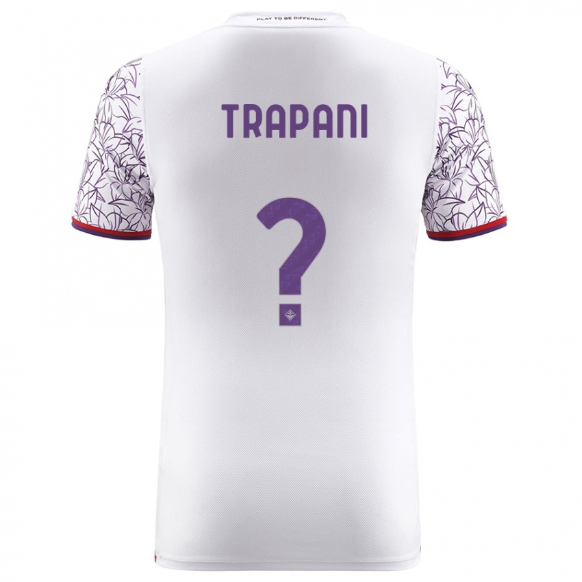 Kinder Niccolò Trapani #0 Weiß Auswärtstrikot Trikot 2023/24 T-Shirt Schweiz
