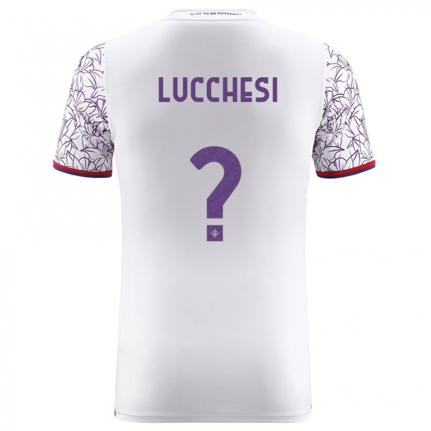 Kinder Andrea Lucchesi #0 Weiß Auswärtstrikot Trikot 2023/24 T-Shirt Schweiz