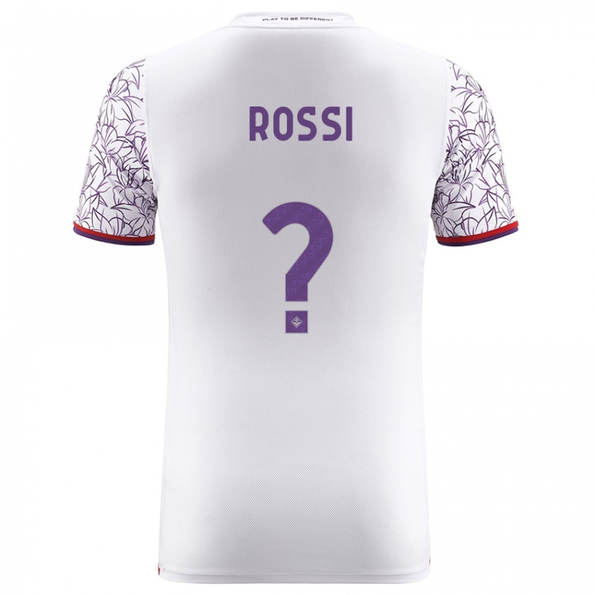 Enfant Maillot Alessandro Rossi #0 Blanc Tenues Extérieur 2023/24 T-Shirt Suisse