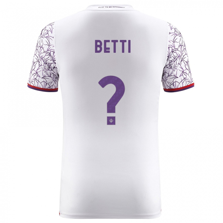 Kinder Tiziano Betti #0 Weiß Auswärtstrikot Trikot 2023/24 T-Shirt Schweiz
