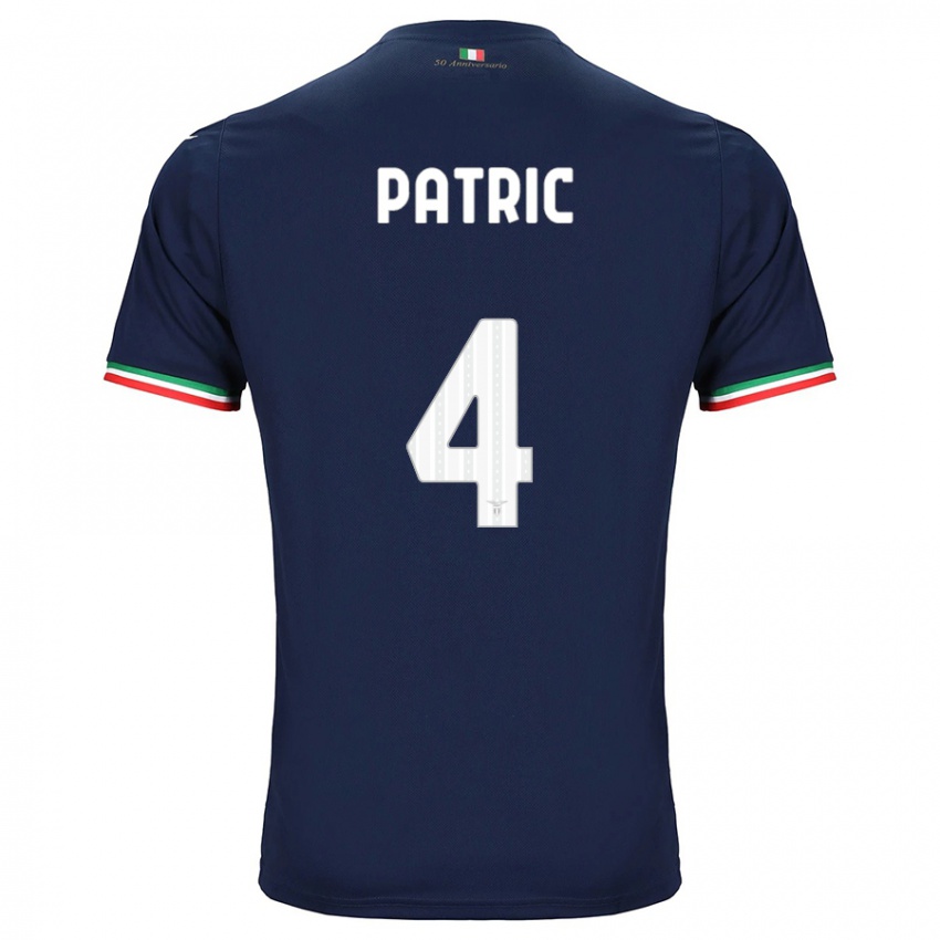 Enfant Maillot Patric #4 Marin Tenues Extérieur 2023/24 T-Shirt Suisse