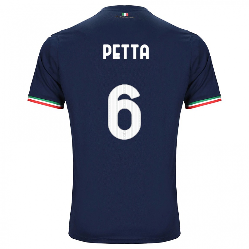 Enfant Maillot Andrea Petta #6 Marin Tenues Extérieur 2023/24 T-Shirt Suisse