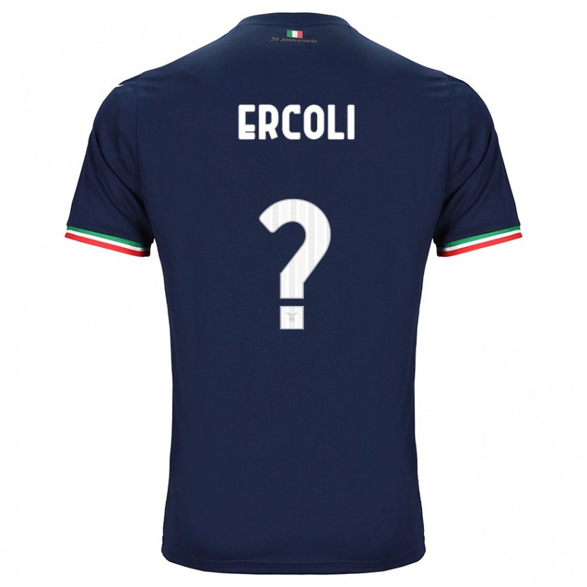 Enfant Maillot Michele Ercoli #0 Marin Tenues Extérieur 2023/24 T-Shirt Suisse